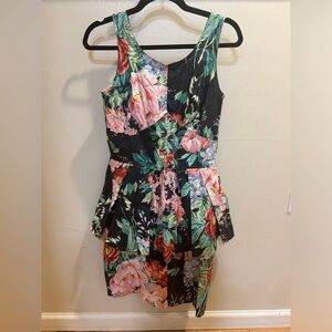 Vintage Karen Alexander 80s peplum Dress